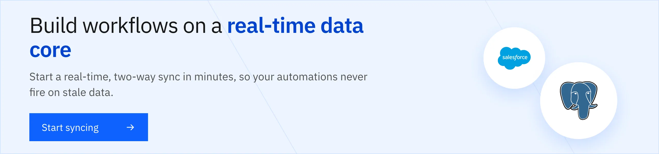 Start syncing with Stacksync