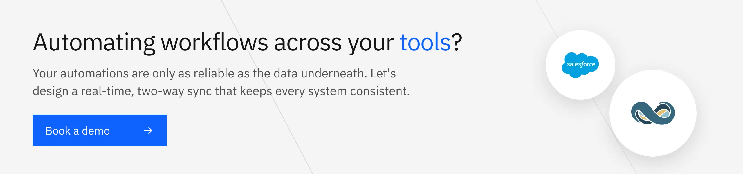 Book a Stacksync demo to put a real-time data core under your workflow automation